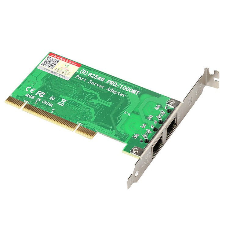 TXA024 PCI Ethernet RJ45 Dual Port Gigabit Network Card with Intel 82546 Chipset