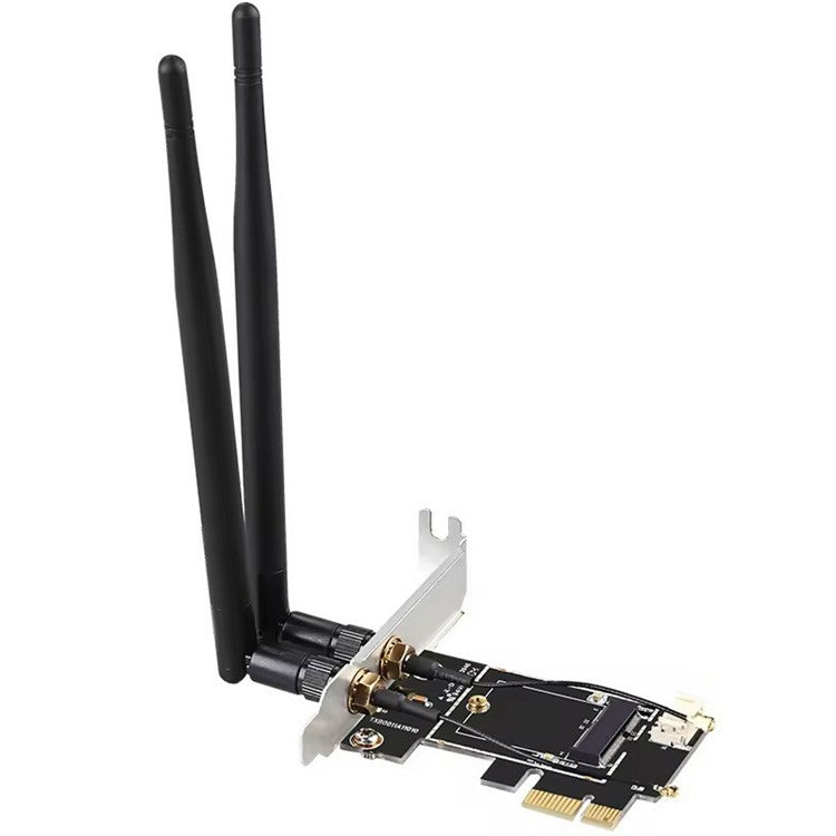 TXB001 PCIe-1X to NGFF-E Key PCIE Wireless Network Card Adapter Support Bluetooth