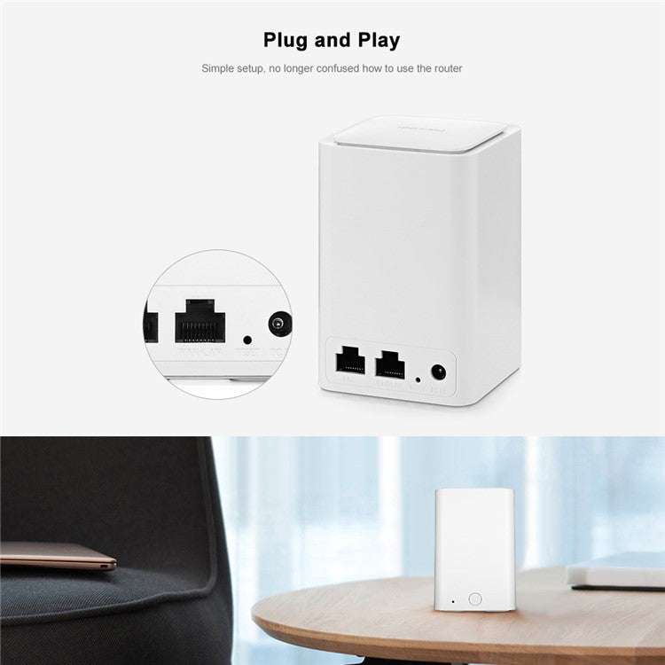 PIX-LINK Compact Size WiFi Extender WiFi Booster Indoor WiFi Signal Booster 300Mbps WiFi Amplifier Long Range Wireless Repeater - US Plug