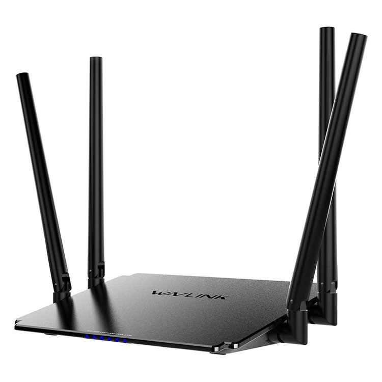 WAVLINK WS-WN532A3-B AC1200M Wireless Routers WPA2-PSK 300Mbps Dual Band Wireless Repeater with 4 Antennas - US Plug