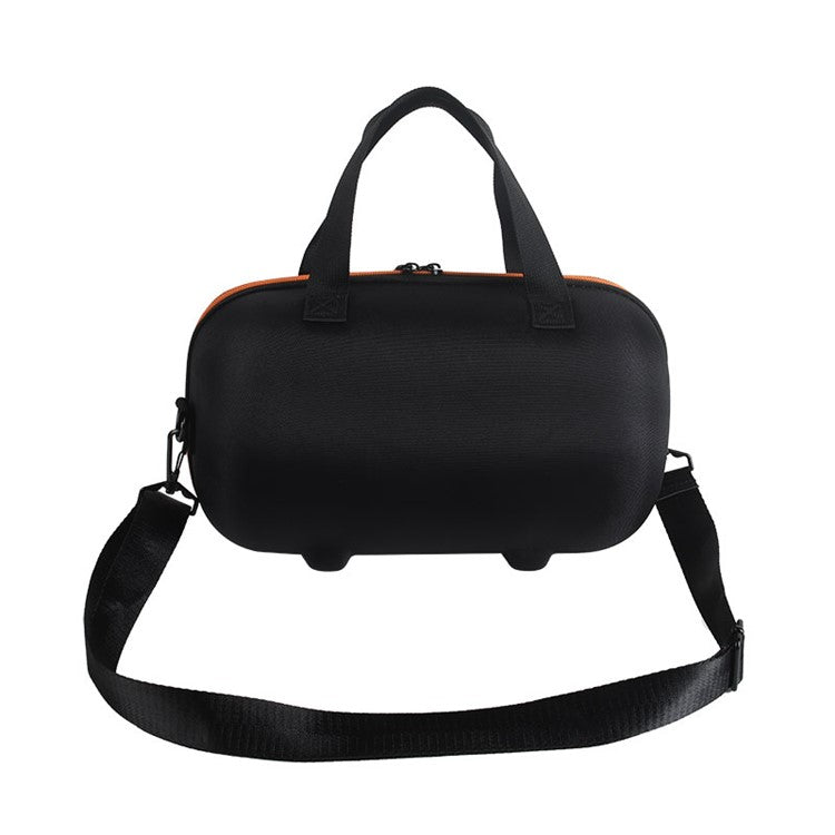 For Harman Kardon Allure Essential Carrying Case Bluetooth Speaker Storage Bag with Shoulder Strap - Black  /  Orange