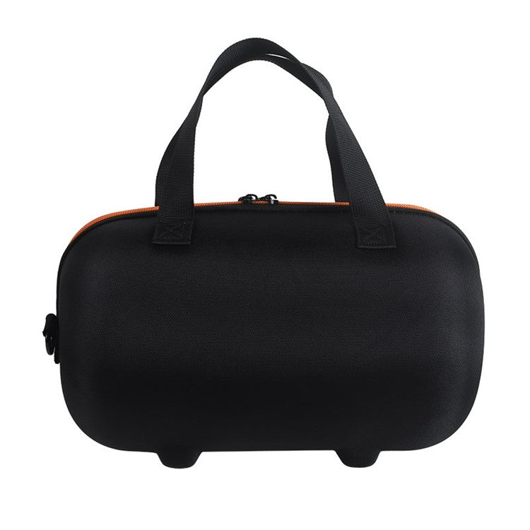 For Harman Kardon Allure Essential Carrying Case Bluetooth Speaker Storage Bag with Shoulder Strap - Black  /  Orange