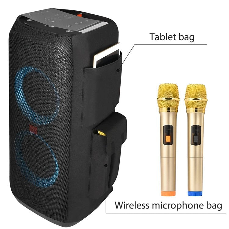 For JBL PartyBox 310 Speaker Protection Case Portable Storage Pouch Large Bag for Outdoor Use