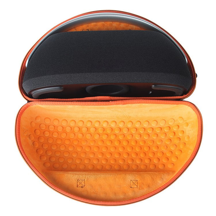 Shockproof Bag for Harman Kardon GO+PLAY 3 Bluetooth Speaker Zipper Case - Orange Liner