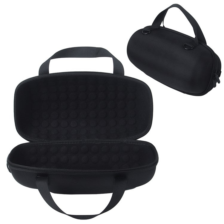 For JBL Xtreme 4 Bluetooth Speaker Storage Bag Oxford Cloth+ EVA Protective Case - Black