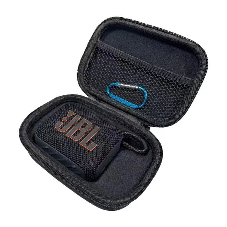 For JBL Go 4 Bluetooth Speaker 1680D Oxford Cloth Carrying Case Shockproof Storage Bag