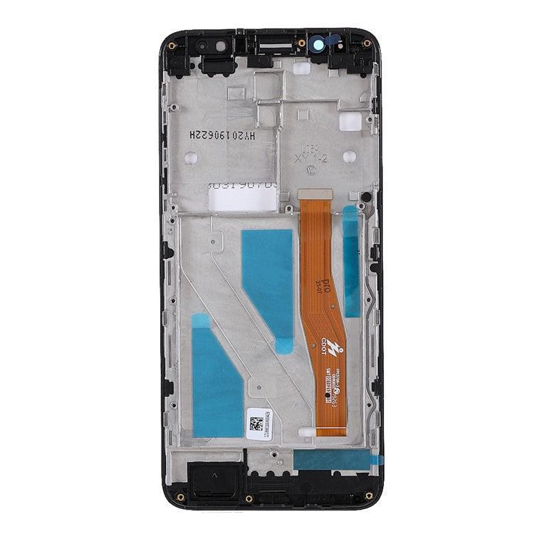 OEM LCD Screen and Digitizer Assembly + Frame Replace Part (without Logo) for Alcatel 3X 5058 - Black