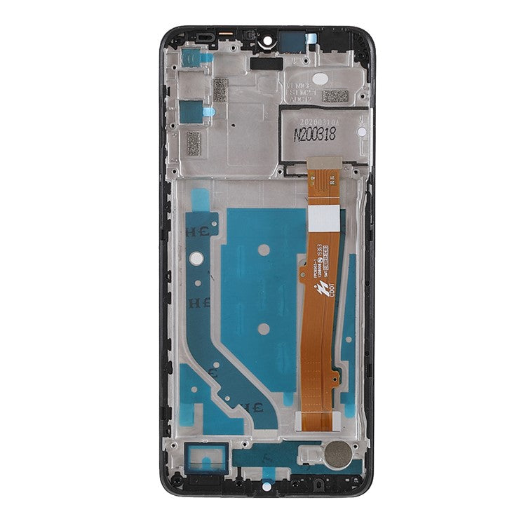 Assembly LCD Screen and Digitizer Assembly + Frame Part (without Logo) for Alcatel 3X (2019) 5048