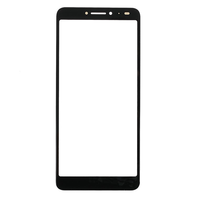 Front Screen Glass Lens Replace Part (without logo) for Alcatel 3v 2018 5099 - Black