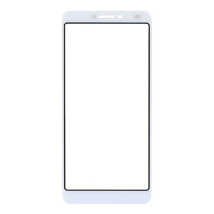 Front Screen Glass Lens Replace Part (without logo) for Alcatel 3v 2018 5099 - White