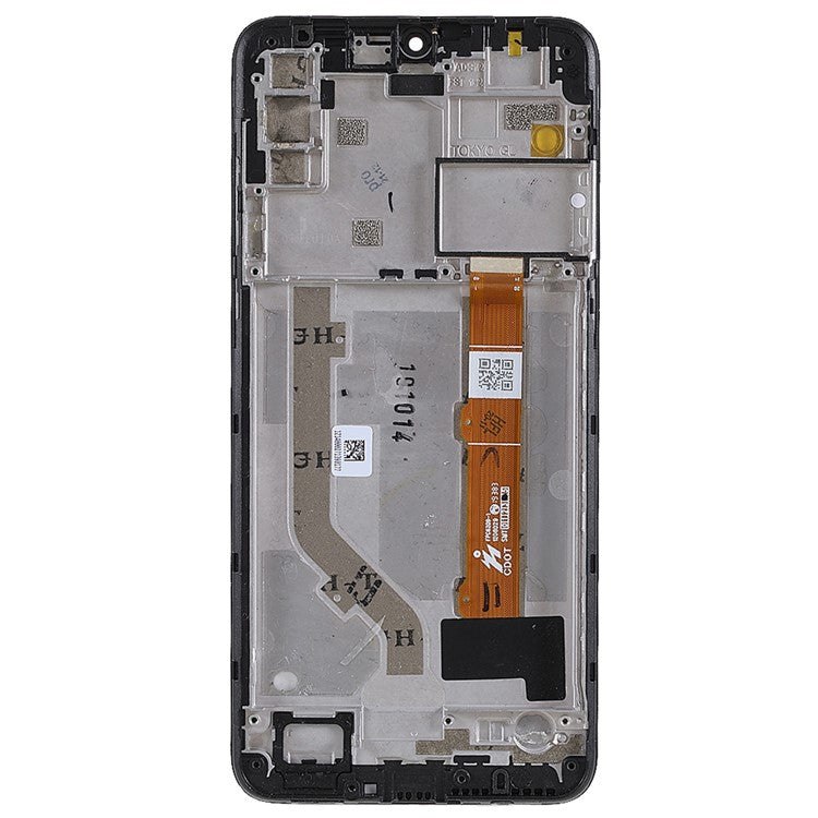 For Alcatel 1S (2020) 5028 Grade B LCD Screen and Digitizer Assembly + Frame Part (without Logo) - Black