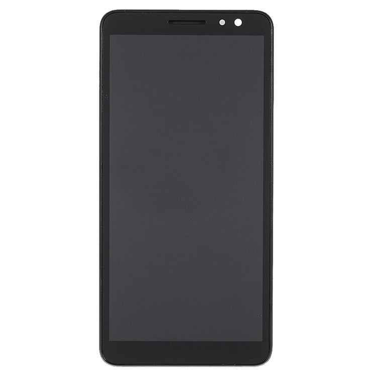 For Alcatel 1B (2020) 5002 Grade B LCD Screen and Digitizer Assembly + Frame Part (without Logo) - Black