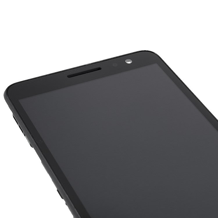 For Alcatel 1B (2020) 5002 Grade B LCD Screen and Digitizer Assembly + Frame Part (without Logo) - Black