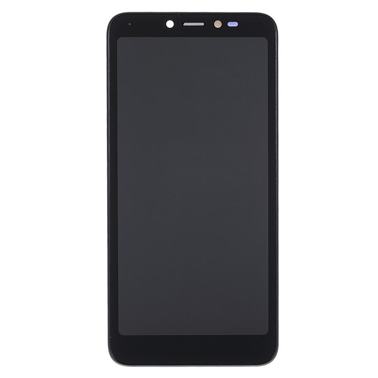 For Alcatel 1V (2019) 5001 Grade B LCD Screen and Digitizer Assembly + Frame Part (without Logo) - Black