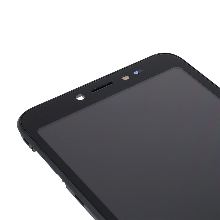 For Alcatel 1V (2019) 5001 Grade B LCD Screen and Digitizer Assembly + Frame Part (without Logo) - Black