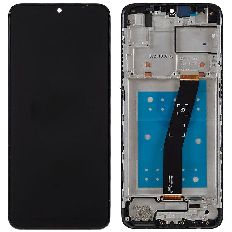 For Alcatel 3L (2021) 6056 Grade S OEM LCD Screen and Digitizer Assembly + Frame Part (without Logo)