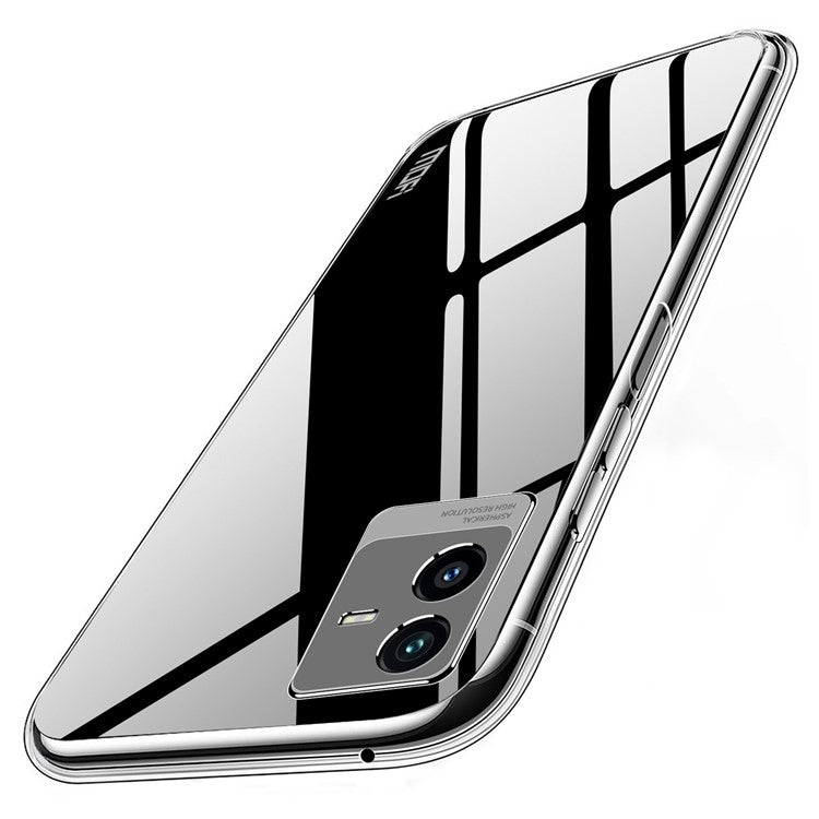 MOFI Phone Case for vivo T2x 5G, Soft TPU Anti-drop Scratch-resistant High Transparency Cover