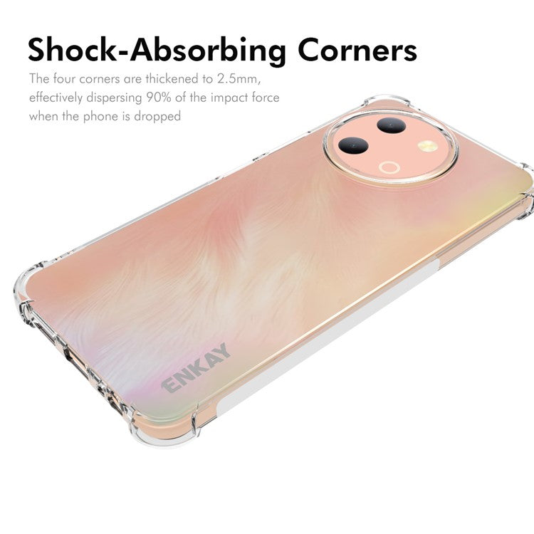 ENKAY HAT PRINCE For vivo Y38 5G Case TPU Shock-Absorption Flexible Phone Cover