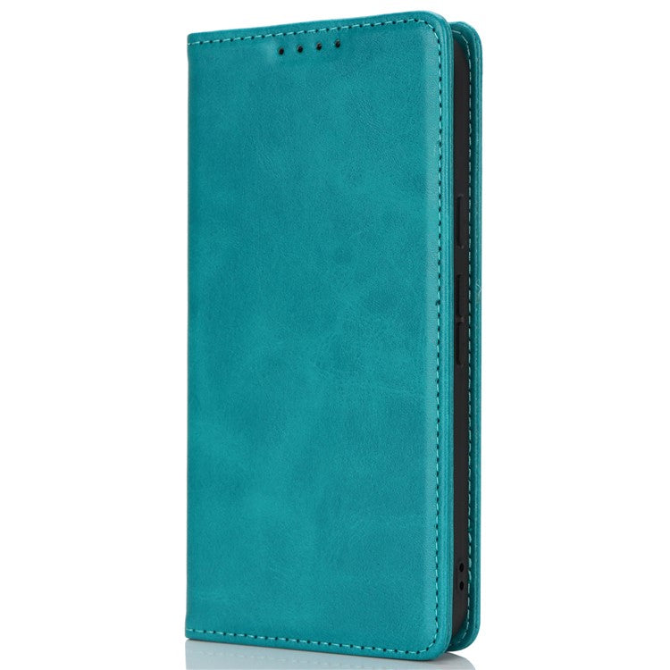 For Google Pixel 9 / Pixel 9 Pro Case PU Leather Wallet Magnetic Closing Phone Cover -  Sky Blue