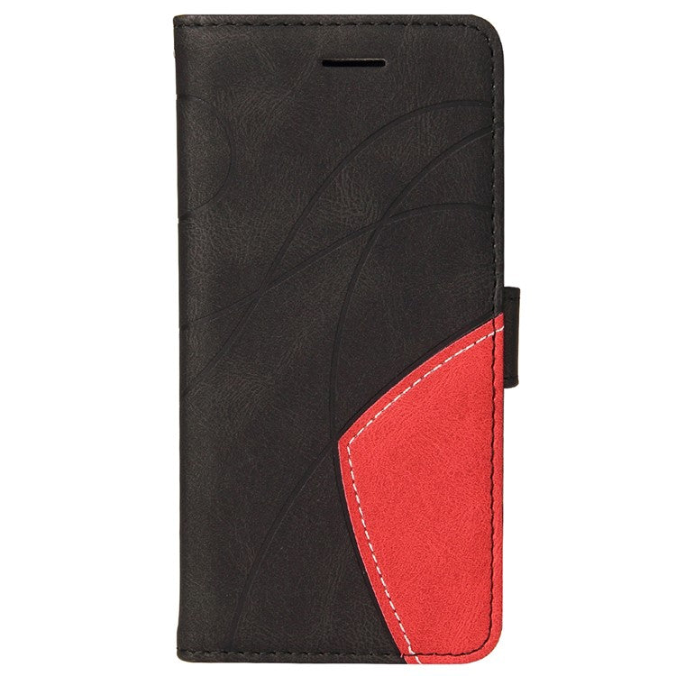 KT Leather Series-1 For vivo Y38 5G / Y200i 5G / T3x Case Wallet Dual Color Phone Leather Cover -  Black