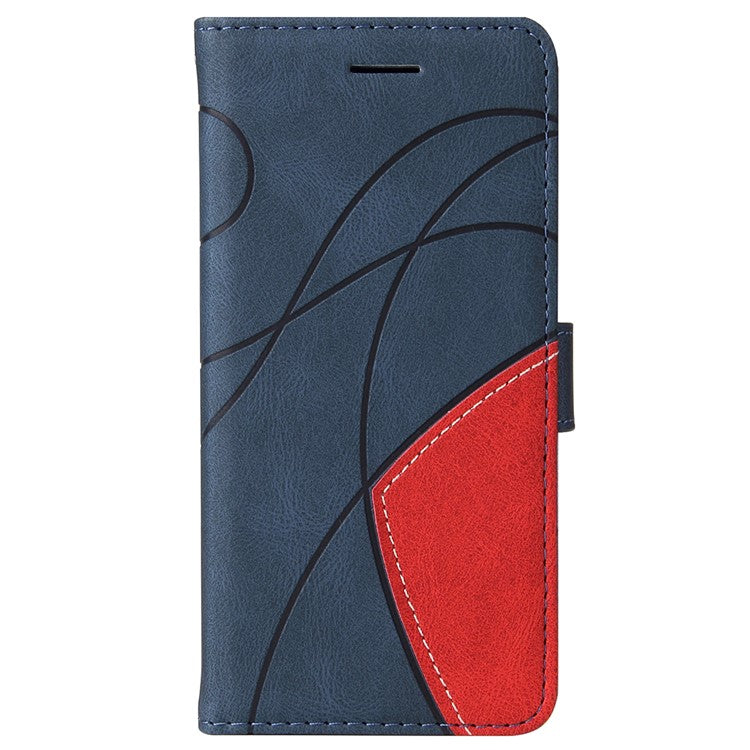 KT Leather Series-1 For vivo Y38 5G / Y200i 5G / T3x Case Wallet Dual Color Phone Leather Cover -  Blue