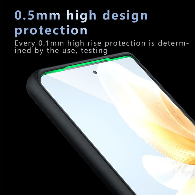 For vivo V30e 5G Case Matte Hard PC Back Flexible TPU Phone Cover