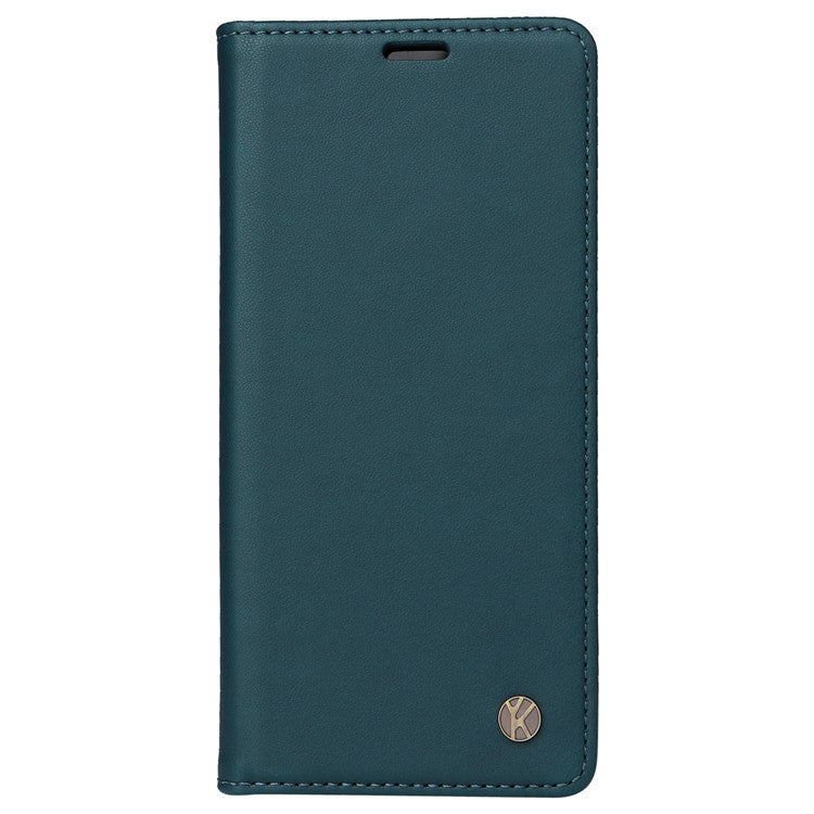 YIKATU YK-001 For vivo Y38 5G / Y200i 5G / T3x Stand Case Magnetic PU Leather Phone Cover - Green