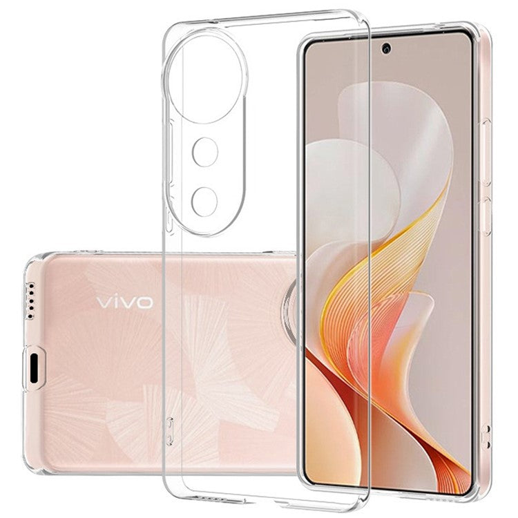 For vivo S19 5G Case Ultra Thin Transparent Soft TPU Phone Cover