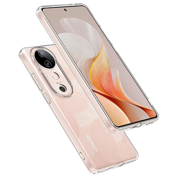 For vivo S19 5G Case Ultra Thin Transparent Soft TPU Phone Cover