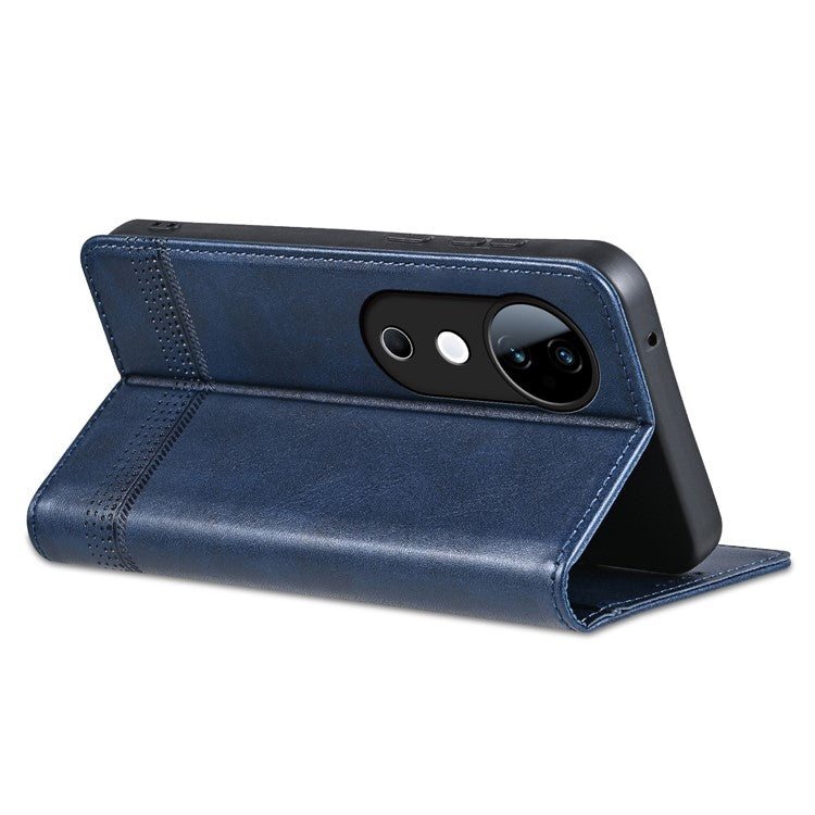 AZNS For vivo S19 5G / S19 Pro 5G Case Wallet Leather Phone Cover Mobile Accessories Wholesale - Blue