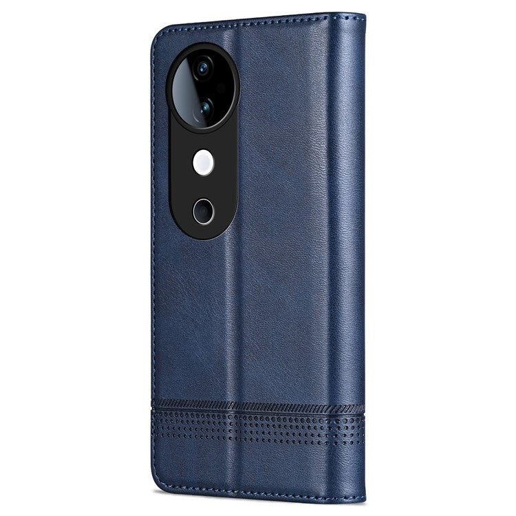 AZNS For vivo S19 5G / S19 Pro 5G Case Wallet Leather Phone Cover Mobile Accessories Wholesale - Blue