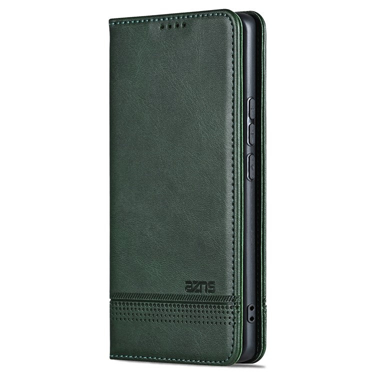 AZNS For vivo X100s 5G Case Magnetic Auto Closing PU Leather Phone Wallet Cover - Green