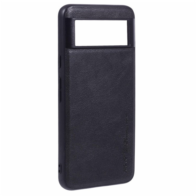 X-LEVEL Bojue-3 Series For Google Pixel 8 Protective Case PU Leather + PC + TPU Hybrid Phone Cover - Black