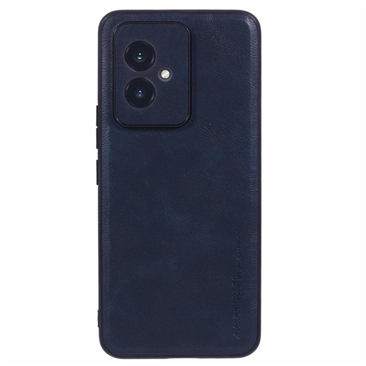 X-LEVEL Bojue-3 Series For Honor 100 5G Case Leather+PC+TPU Slim Phone Cover - Blue