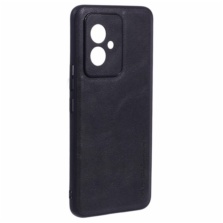 X-LEVEL Bojue-3 Series For Honor 100 5G Case Leather+PC+TPU Slim Phone Cover - Black