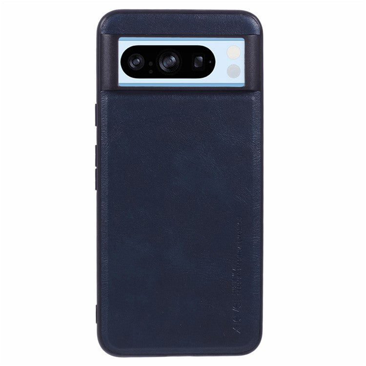 X-LEVEL Bojue-3 Series For Google Pixel 8 Pro Case PU Leather Coated PC+TPU Cell Phone Cover - Blue