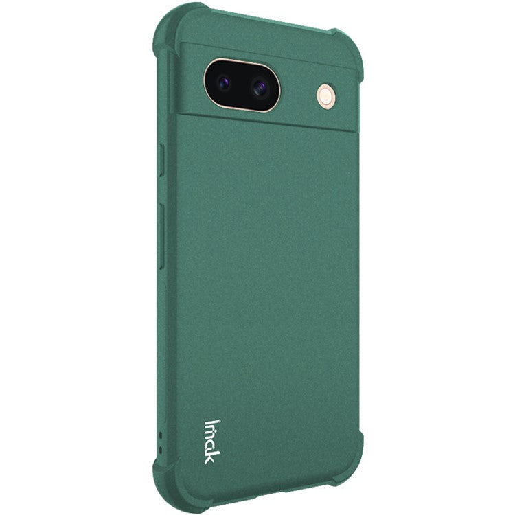 IMAK For Google Pixel 8a Case Reinforced Corners Matte TPU Phone Cover - Green