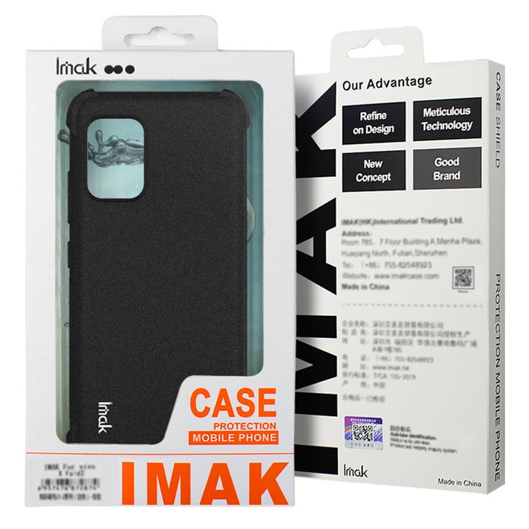 IMAK For Google Pixel 8a Case Reinforced Corners Matte TPU Phone Cover - Green