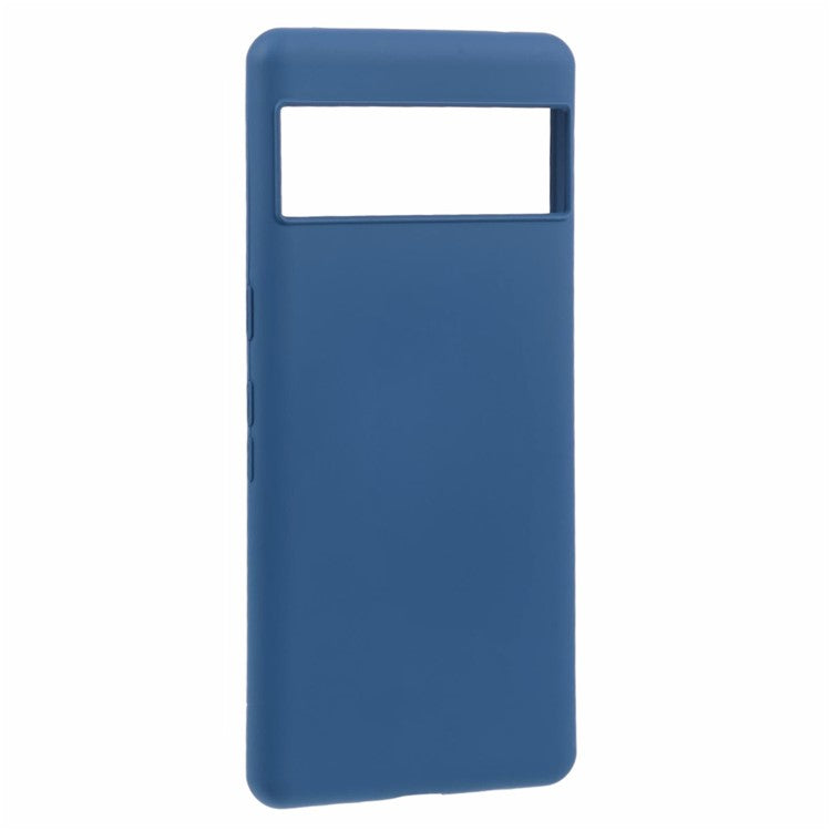 For Google Pixel 7 Pro 5G Case 2.0mm TPU Phone Cover with Anti-Scratch Fiber Lining - Blue