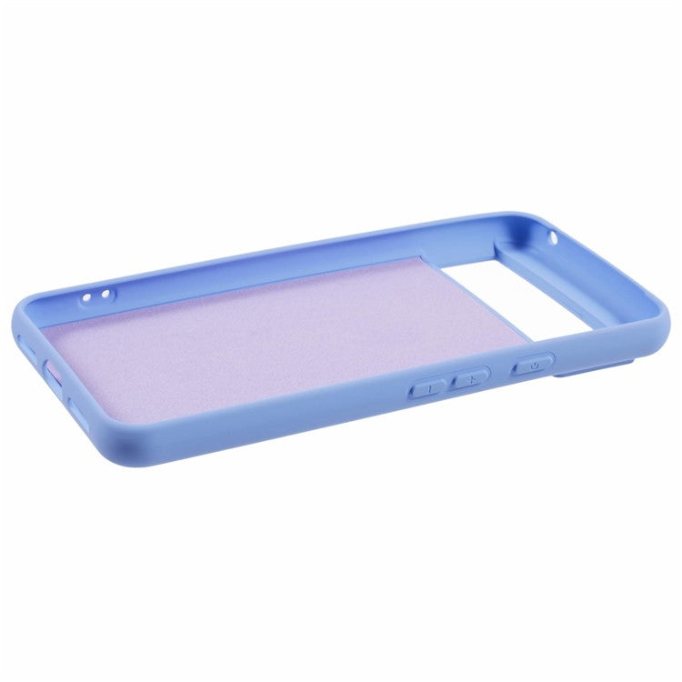 For Google Pixel 8 Case 2.0mm TPU Phone Cover Arc Edge - Purple