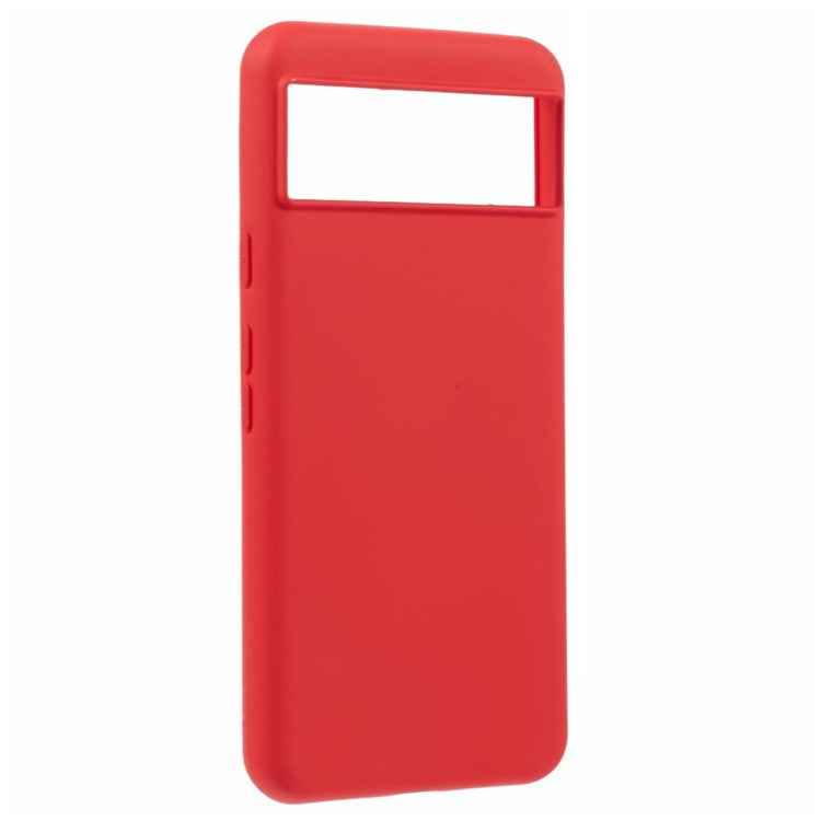 For Google Pixel 8 Case 2.0mm TPU Phone Cover Arc Edge - Red