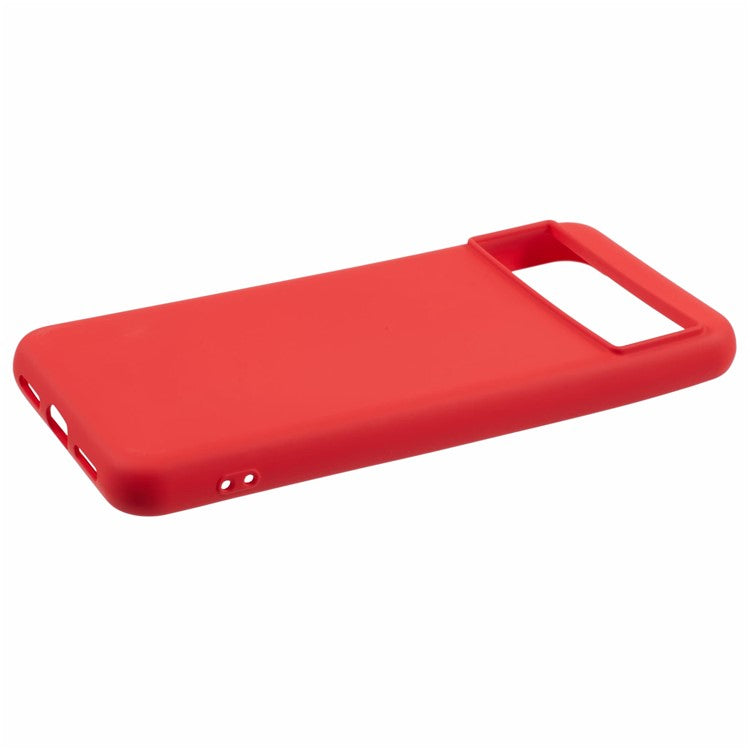 For Google Pixel 8 Case 2.0mm TPU Phone Cover Arc Edge - Red