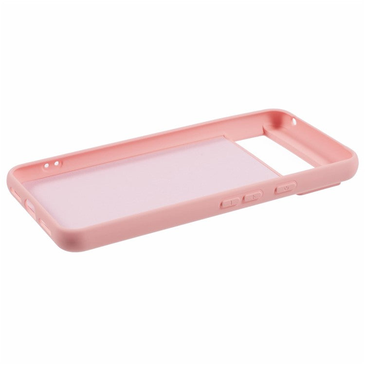 For Google Pixel 8 Case 2.0mm TPU Phone Cover Arc Edge - Pink