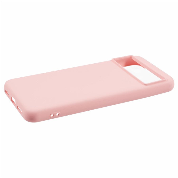 For Google Pixel 8 Case 2.0mm TPU Phone Cover Arc Edge - Pink