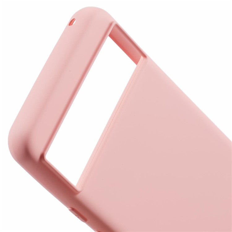 For Google Pixel 8 Case 2.0mm TPU Phone Cover Arc Edge - Pink