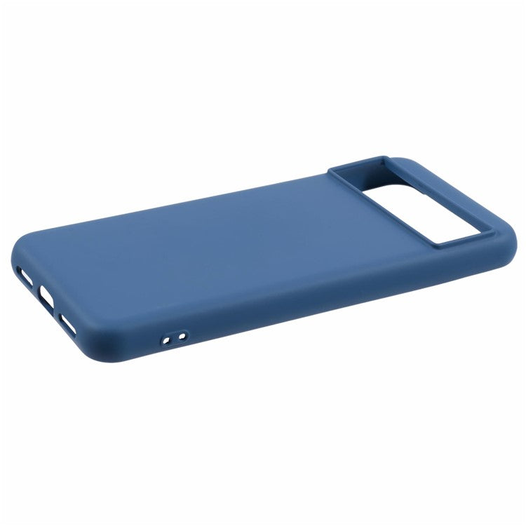 For Google Pixel 8 Case 2.0mm TPU Phone Cover Arc Edge - Blue