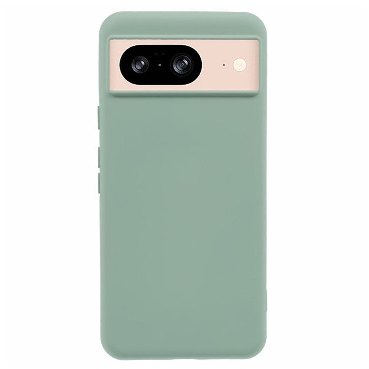 For Google Pixel 8 Case 2.0mm TPU Phone Cover Arc Edge - Green