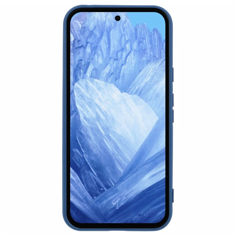 For Google Pixel 8a Case Arc Edge 2.0mm Silky Soft Touch TPU Phone Cover - Blue