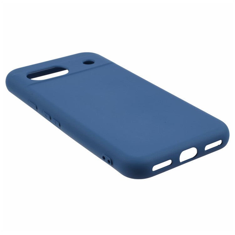 For Google Pixel 8a Case Arc Edge 2.0mm Silky Soft Touch TPU Phone Cover - Blue