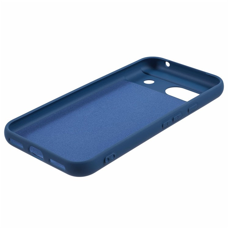 For Google Pixel 8a Case Arc Edge 2.0mm Silky Soft Touch TPU Phone Cover - Blue